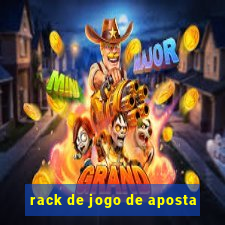 rack de jogo de aposta